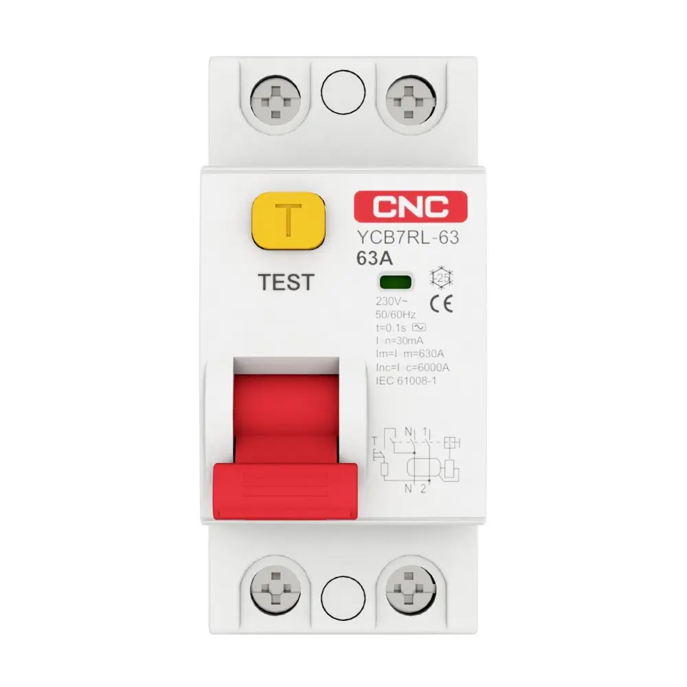 rcbo single CNC YCB9HL RCBO Circuit Breaker Single Page - Image 1