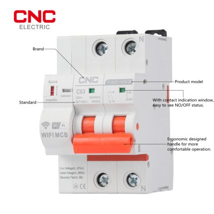 CNC WiFi Circuit Breaker Overview