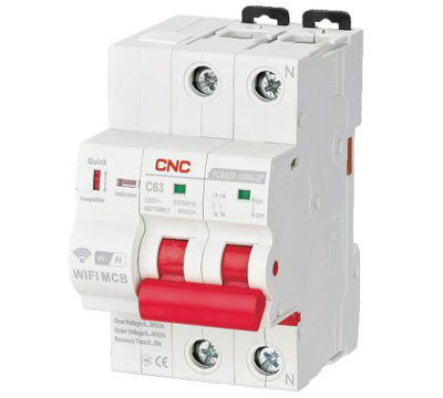 CNC WiFi Circuit Breaker Single page